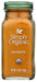 Simply Organic® ground Turmeric root has a deep golden-yellow color and a distinctive, pungent aroma. Its flavor resembles both ginger and pepper. Indispensable in curry powders and East Indian cooking, turmeric is also used in mustards, dressings, eggs and rice dishes.