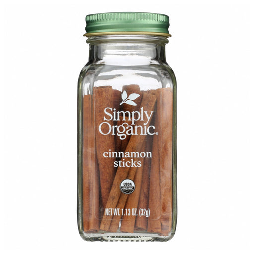 Each Simply Organic® Cinnamon Stick is 2¾ inches of pure, AA Grade, organic Korintje cinnamon (Cinnamomum burmannii) and that's it. No GMOs. No ETO (considered carcinogenic by the EPA). Not irradiated. Certified Organic by QAI. Kosher Certified by KSA. Mildly sweet, classic cinnamon taste. Mild bite, for those times when you just want the comfort of mellow cinnamon flavor.
