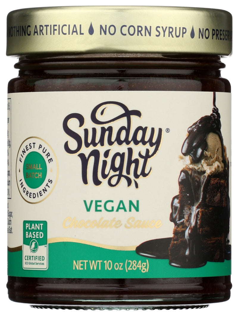 SUNDAY NIGHT: Signature Vegan Chocolate Sauce, 10 oz