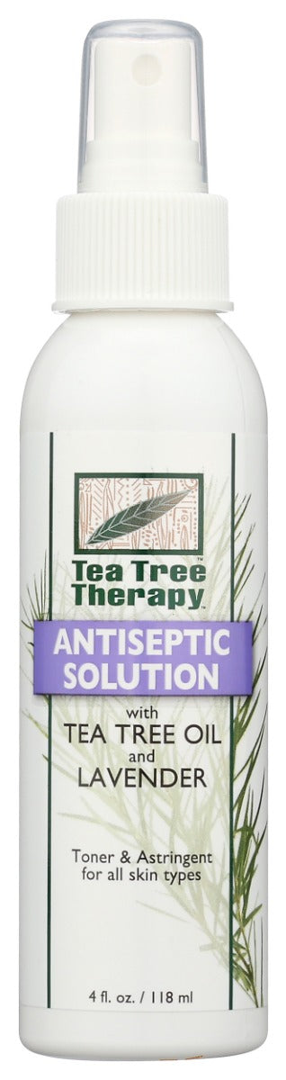 TEA TREE THERAPY: Antiseptic Solution, 4 fo