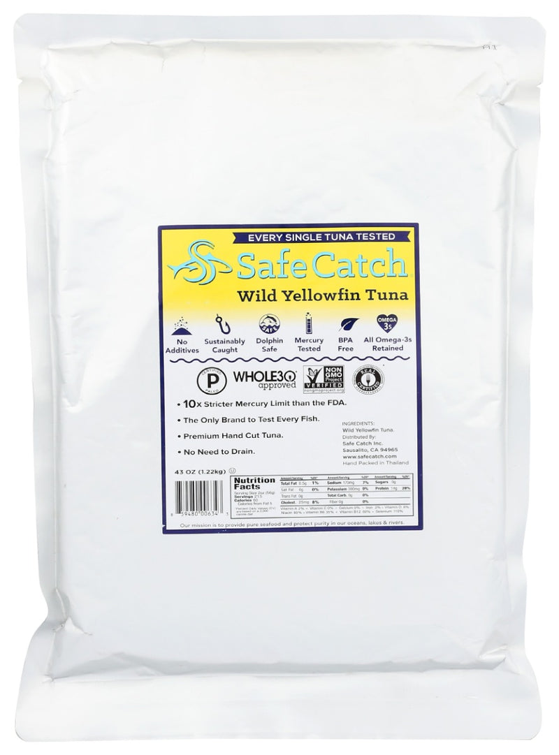 Lowest mercury of any brand, guaranteed
Always wild, sustainably caught
The best seafood nature has to offer