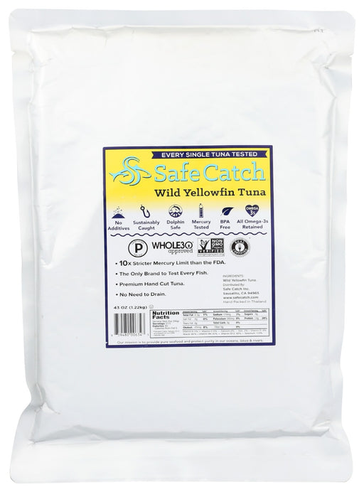 
Lowest mercury of any brand, guaranteed
Always wild, sustainably caught
The best seafood nature has to offer
