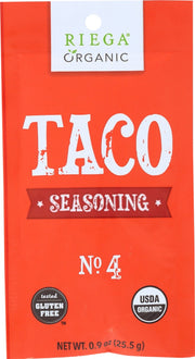 This seasoning was one of the very first organic products we made. We love tacos and wanted to create a simple and delicious seasoning that we could enjoy with our family, and that is exactly what we did. From our Riega® Family to you¦ the continuous gift of delicious tacos. ENJOY!
