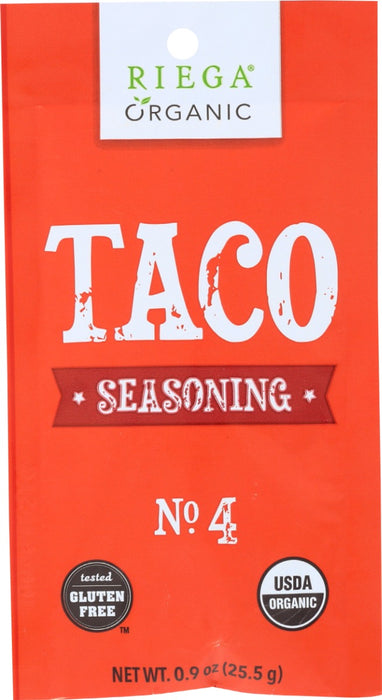 This seasoning was one of the very first organic products we made. We love tacos and wanted to create a simple and delicious seasoning that we could enjoy with our family, and that is exactly what we did. From our Riega® Family to you¦ the continuous gift of delicious tacos. ENJOY!