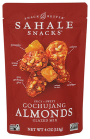 SAHALE SNACKS: Gochujang Almonds Glaze Mix, 4 oz