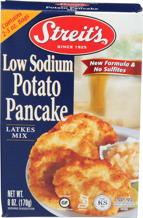 STREITS: Low Sodium Potato Pancake Latkes Mix, 6 oz
