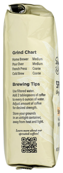 JAVA TRADING: Sprouted Smooth Sailing Whole Bean Coffee, 10 oz