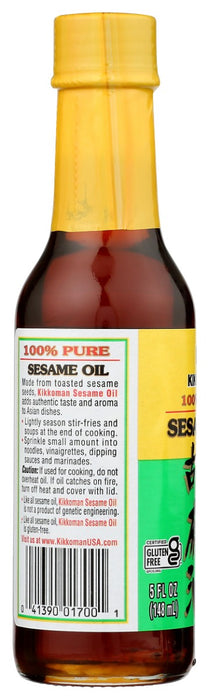KIKKOMAN: Sesame Oil, 5 oz
