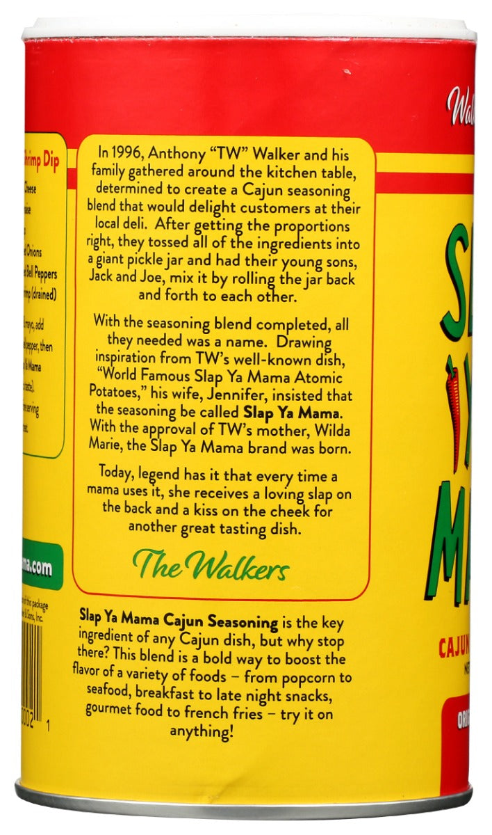 SLAP YA MAMA: Original Blend Cajun Seasoning, 8 oz