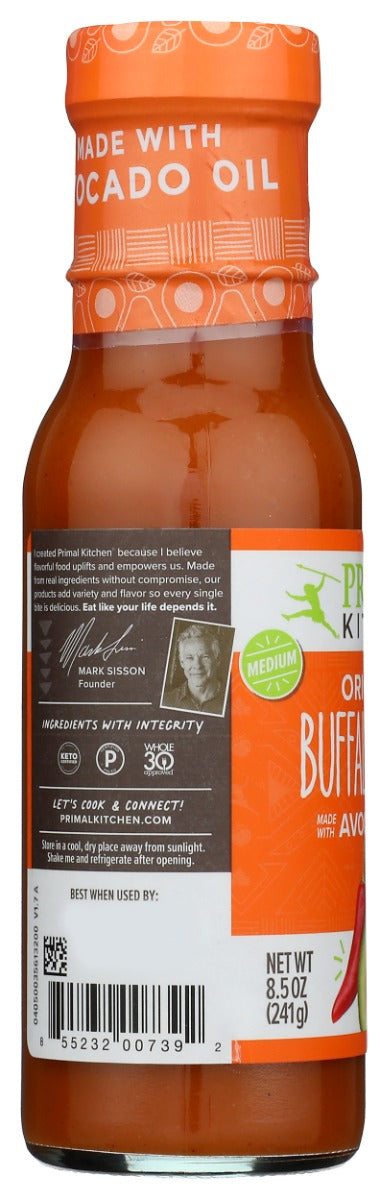 PRIMAL KITCHEN: Original Buffalo Sauce, 8.5 oz