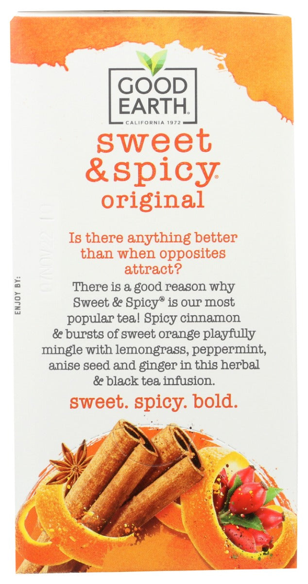 GOOD EARTH: Sweet and Spicy Original Tea, 18 bg