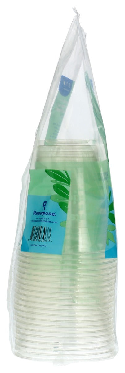REPURPOSE: Compostable Cold Cups 12oz, 20 pc
