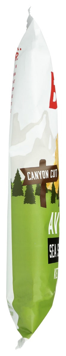 BOULDER CANYON: Olive Oil Sea Salt and Cracked Pepper Kettle Style Potato Chips, 5.25 oz