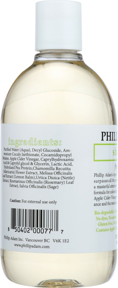 PHILLIP ADAM: Unscented Shampoo, 12 oz