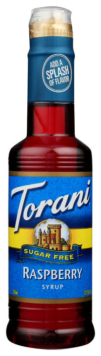 TORANI: Sugar Free Raspberry Syrup, 12.7 fo