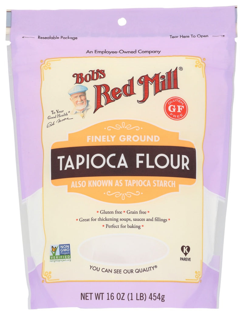 Tapioca Flour is one of our most versatile gluten free flours. This starchy, slightly sweet flour is a staple in gluten free baking and a fantastic thickening agent in soups, sauces and pie fillings.