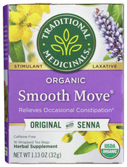 Our best tea for constipation, this senna tea helps ease occasional constipation overnight.* We source our senna primarily from small family farmers in India's Thar Desert, where our work supports women's education and water collection initiatives. Sip this organic laxative tea before bedtime and sleep easy, knowing you'll be back in action by morning.