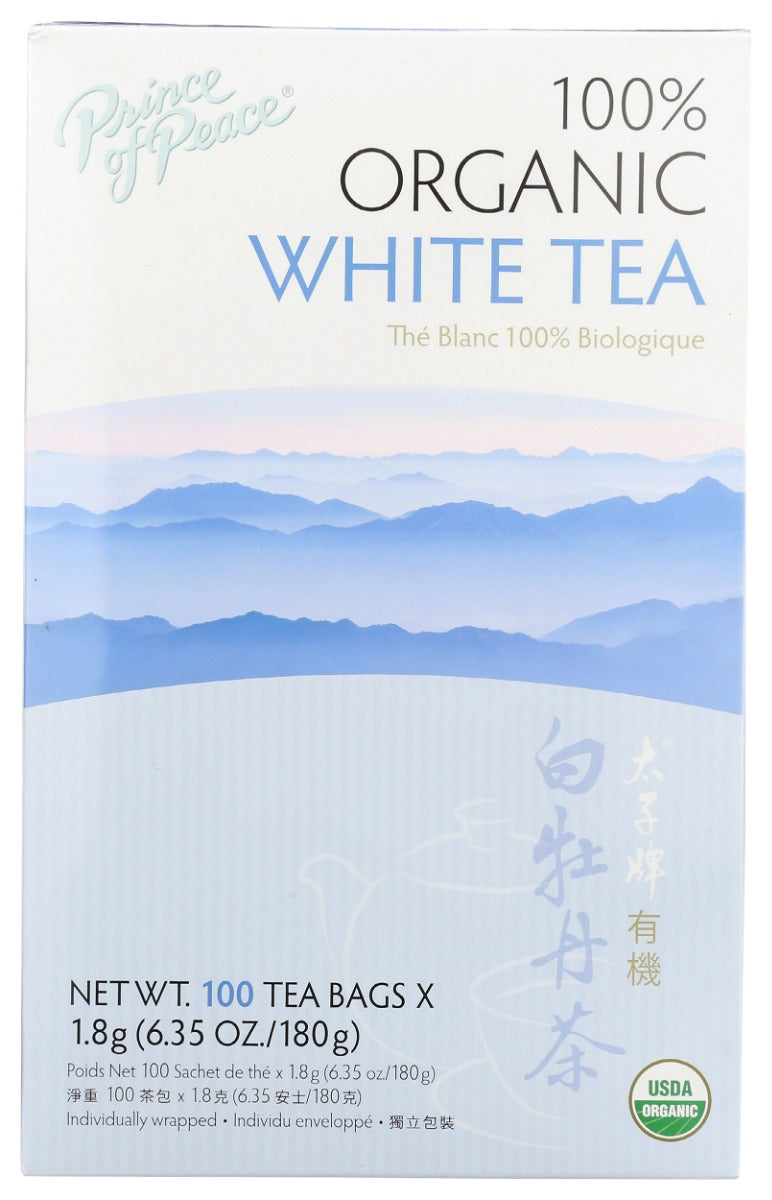 PRINCE OF PEACE: Organic White Tea, 100 bg