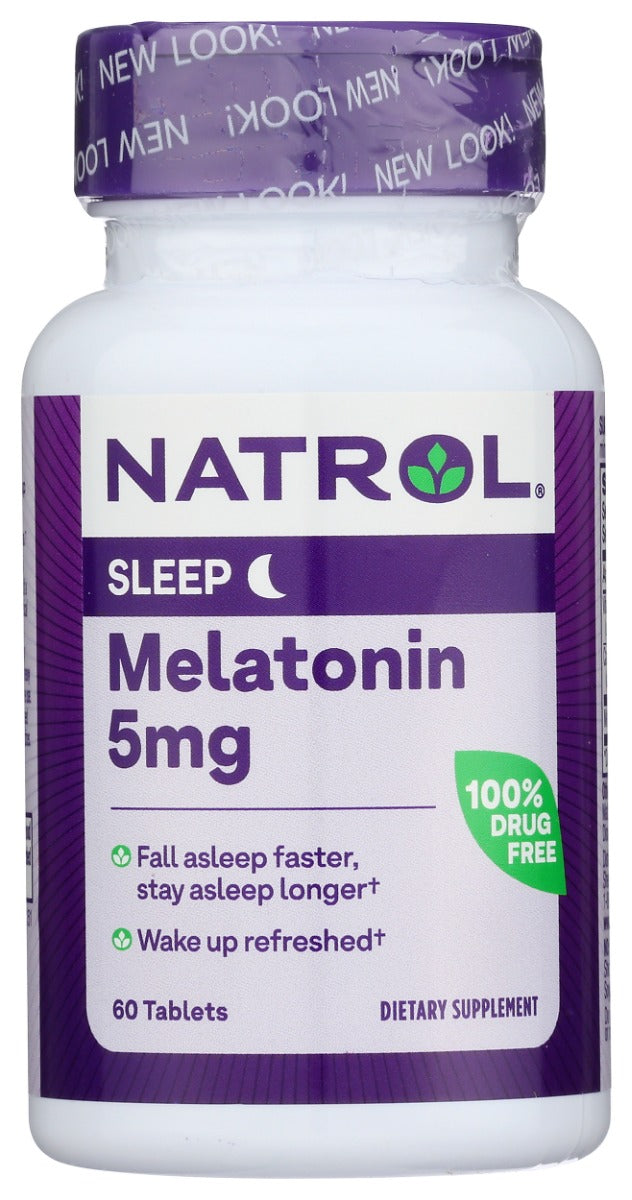 




Melatonin serves as the body's biological clock, managing the sleep and wake cycles. Age, everyday stress and diet choices induced by busy lifestyles can take a toll on the body's production of melatonin. From the #1 drug-free sleep aid brand in America^, Natrol Melatonin is a nighttime sleep aid supplement that assists with occasional sleeplessness. It helps to establish normal sleep patterns so you wake up refreshed.




