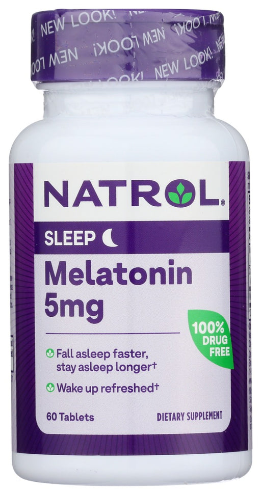




Melatonin serves as the body's biological clock, managing the sleep and wake cycles. Age, everyday stress and diet choices induced by busy lifestyles can take a toll on the body's production of melatonin. From the #1 drug-free sleep aid brand in America^, Natrol Melatonin is a nighttime sleep aid supplement that assists with occasional sleeplessness. It helps to establish normal sleep patterns so you wake up refreshed.




