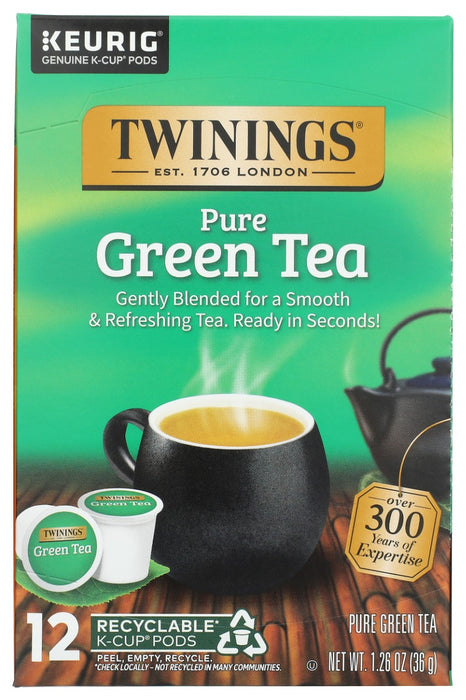 Twinings blends to perfection the finest green teas with just the right amount of flavour to give you a line of great-tasting green teas with a fresh flavour, smooth taste and enticing aroma.