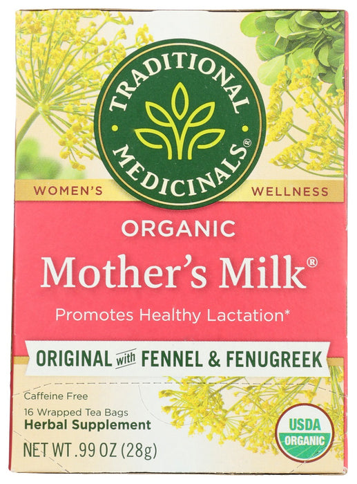 Inspired by a Traditional European Medicine combination passed through generations of women, our time-tested formula incorporates fennel, anise, coriander, fenugreek, and blessed thistle to create a breastfeeding tea that helps promote lactation.* Moms have been trusting our nursing tea to help feed their little ones for over four decades.