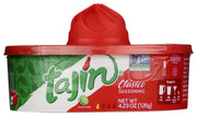 Bring out the flavor of all your drinks with TAJÃN® rimmer. Squeeze lime or orange juice. Secondly, dip the rim of your glass into the juice, then into the TajÃ­n powder.