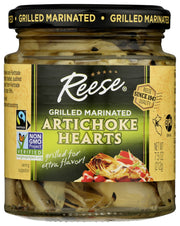 REESE: Grilled Marinated Artichoke Hearts, 7.5 oz
