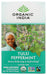 ORGANIC INDIA: Tulsi Peppermint Refresh Teabags, 18 bg