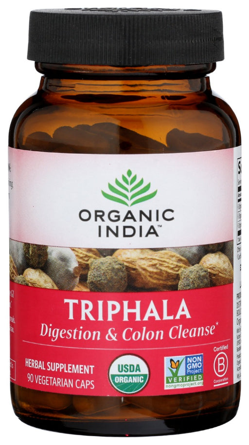 This tri-herbal blend, featuring Amla, Bibhitaki and Haritaki, supports healthy elimination and colon cleansing, while simultaneously nurturing the body and promoting gut health.* Our Triphala supplement comes in a convenient capsule to be easily added to your digestive wellness routine.