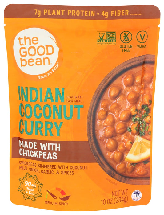 THE GOOD BEAN: Indian Coconut Curry with Chickpeas, 10 oz