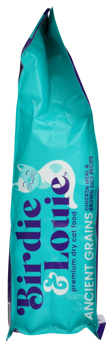 BIRDIE & LOUIE: Chicken Meal and Brown Rice Recipe Dry Cat Food, 3.5 lb