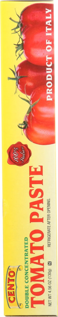 CENTO: Double Concentrated Tomato Paste Tube, 4.56 oz