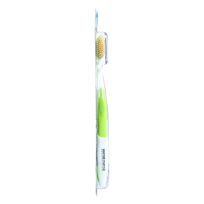 MOUTH WATCHERS: Adult Manual Toothbrush Green, 1 ea