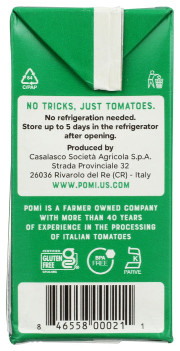 POMI: Organic Strained Tomatoes, 26.46 oz