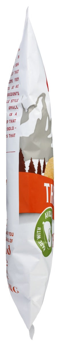 BOULDER CANYON: Avocado Oil Thin and Crispy Cheddar Sour Cream Potato Chips, 6 oz
