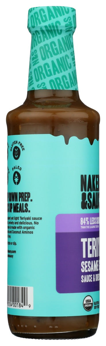 NAKED AND SAUCY: Teriyaki Sesame Ginger, 10 fo