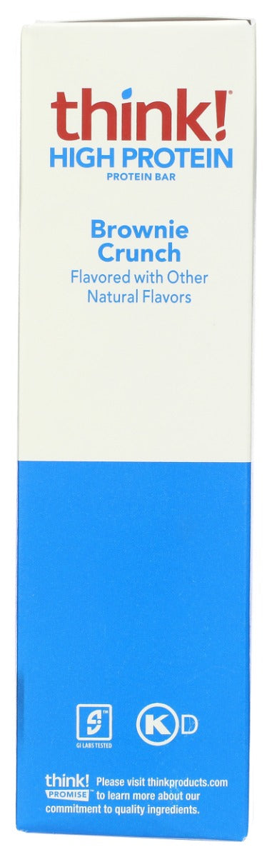 THINK!: High Protein Bar Brownie Crunch 5Pc, 10.5 oz