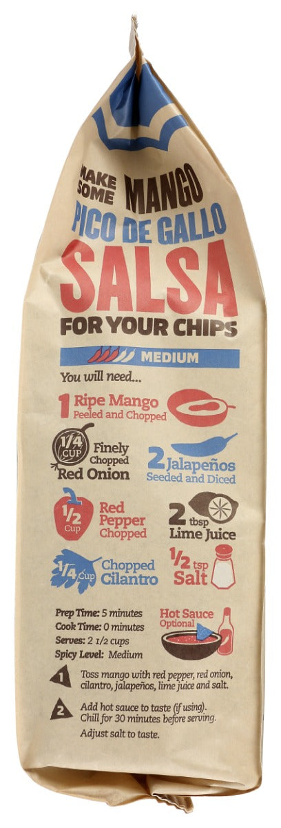QUE PASA: Blue Corn Tortilla Chips, 11 oz