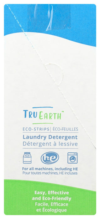 TRU EARTH: Eco Strips Laundry Detergent Lilac Breeze, 32 ct