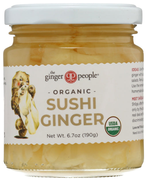 Discerning sushi chefs will tell you, this is the purest pickled ginger around. These sheer, delicate slices of ginger contain none of those nasty artificial dyes, sweeteners or preservatives. And that's not even the best part. It's organic! 