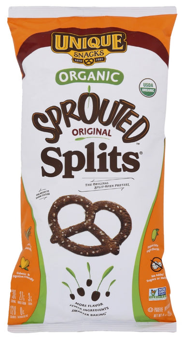œSplits are the tasty wonder made with nutrient rich wheat flour that your body treats like a vegetable and digests easily. Our artisan process bakes in a hearty all-natural flavor along with the crispy bubbles &amp; crunchy crevices that make œSplits Unique.