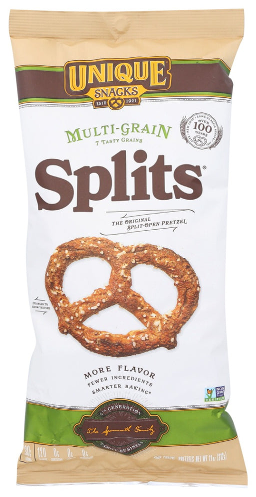 Don't settle for 1 grain when you can have 7 in our hearty Multi-Grain œSplits. Carefully selected grains offer a savory taste without added sugars or artificial flavors and our artisan baking process creates the crispy bubbles &amp; crunchy crevices that make œSplits Unique.