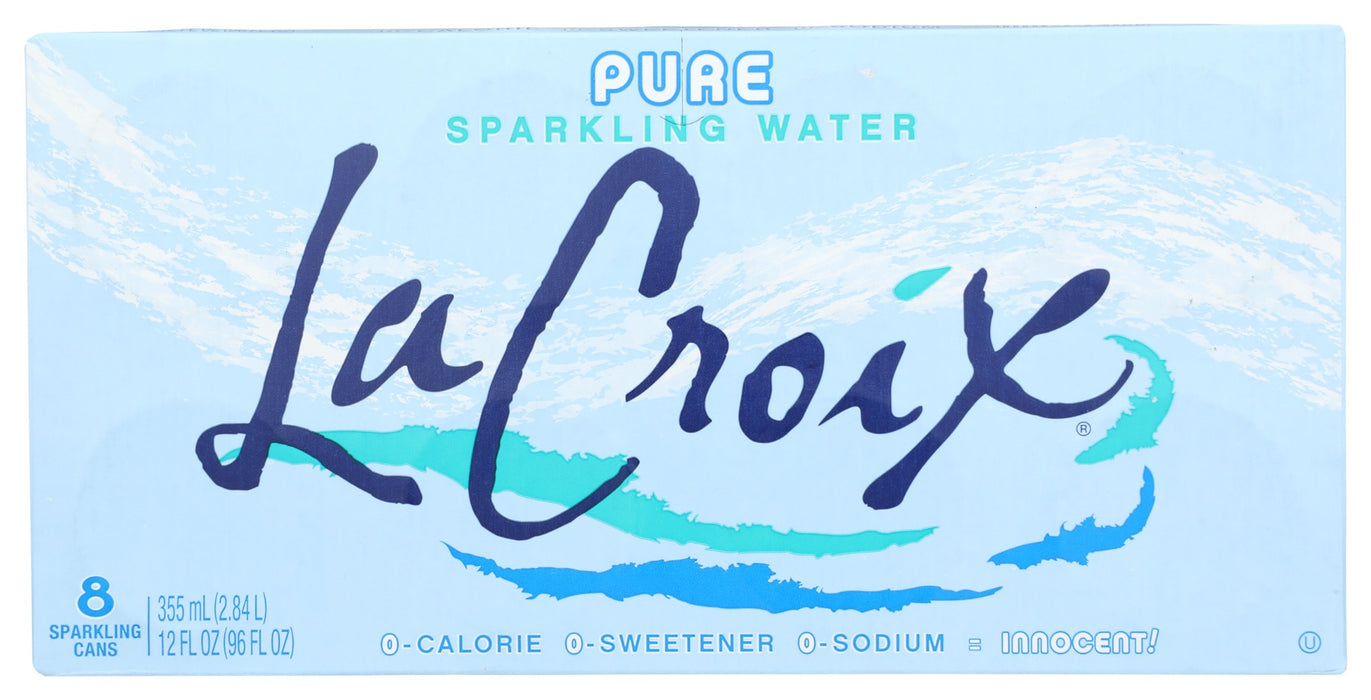 Pure-ly Perfect!The classic unflavored sparkling water is crisp, clean and thirst-quenching.