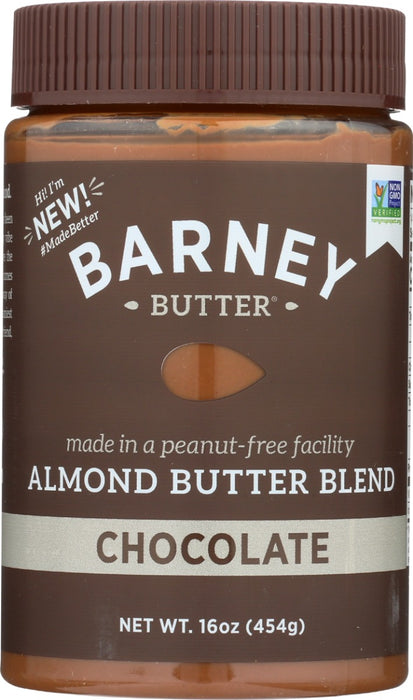 Our "original, classic", super-smooth, and spreadable Barney Almond Butter, blended with melted Enjoy Life® chocolate. Delicious chocolate taste, and only 3 grams of sugar per serving.