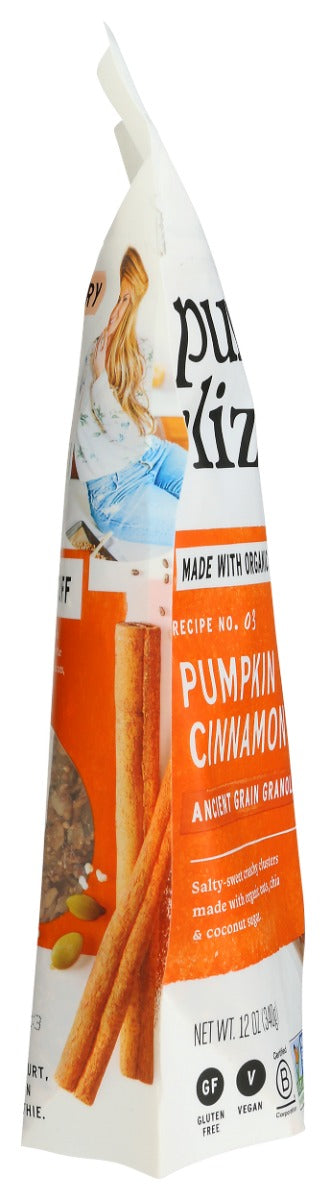 PURELY ELIZABETH: Pumpkin Cinnamon Ancient Grain Granola, 12 oz