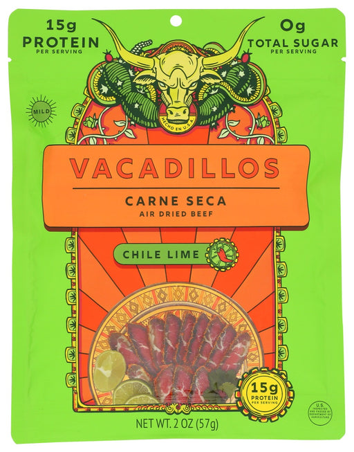 VACADILLOS: Chile Lime Sliced Steak, 2 oz