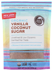 Rich and aromatic, with a velvety touch of pure vanilla bean, our Organic Vanilla Coconut Sugar gently deepens the savor of baked treats and adds sweetness to coffee and tea!