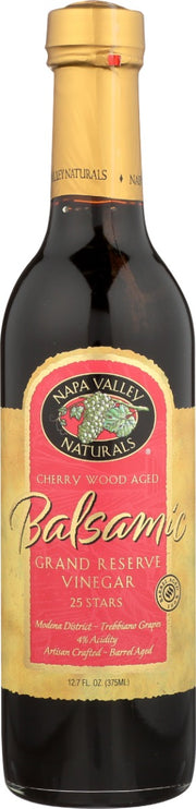 This blend is stored in oak or chestnut casks to create a thick and syrupy aged balsamic vinegar with a smooth, tart finish. At only 4% acidity, our balsamic vinegar of Modena is ideal as a sweet addition to veggies or a savory twist on classic desserts!