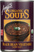 It's rich in flavor from vegetables and organic black beans, a good source of fiber.